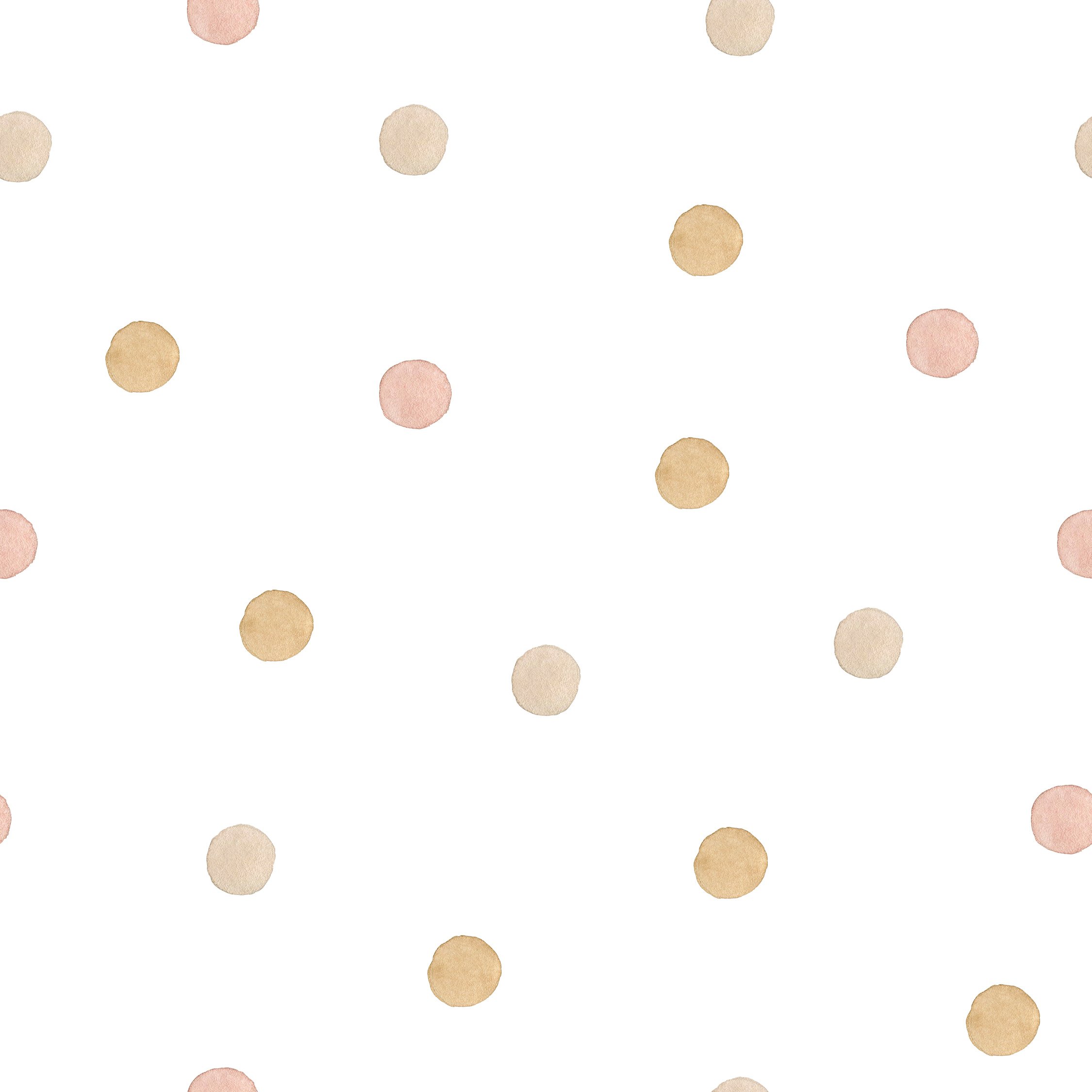 watercolor seamless pattern polka dot